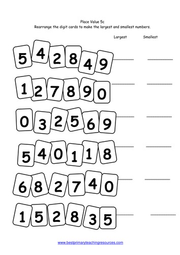 Maths Worksheets Year 5 by bestprimaryteachingresources ...