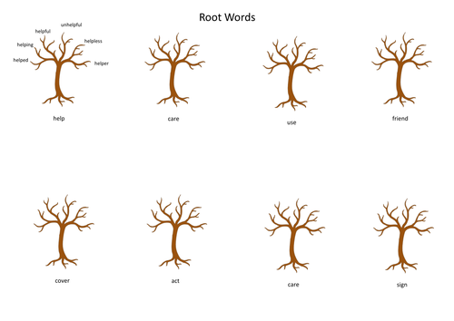 Root Words by skecksi - Teaching Resources - Tes