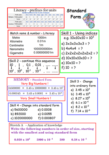full-lesson-worksheet-activities-for-standard-form-by-hjcurry-teaching-resources-tes