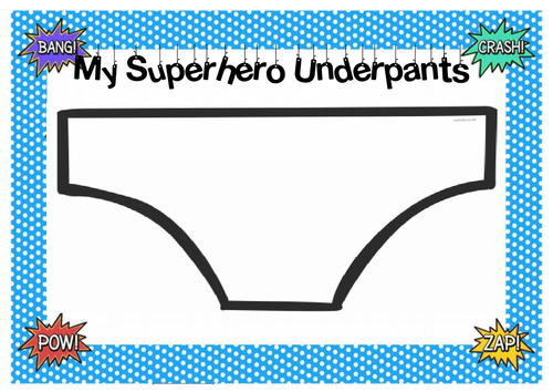 Charlie's Superhero Underpants by gemcorcor - Teaching Resources - Tes