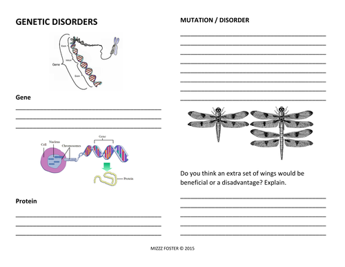 Worksheets Dna Mutations Worksheet genetic disorders mistakes in the dna code mutations worksheets with answers by mizzzfoster teaching resources tes