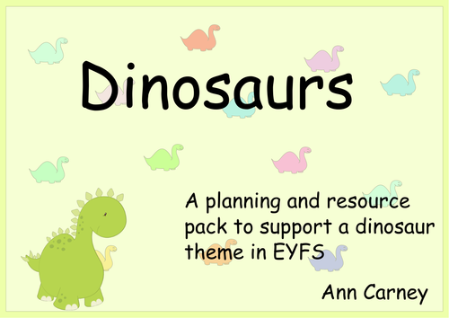 dinosaur eyfs ideas