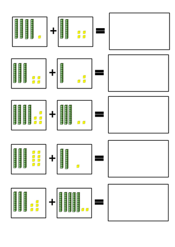 Place Value with Dienes by abbiperrin Teaching Resources Tes
