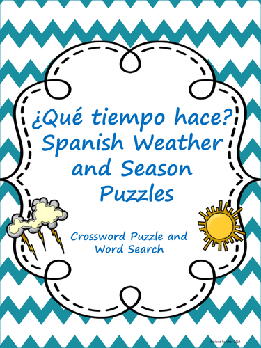 How To Teach The Weather In Spanish Activities Pictures For Designing