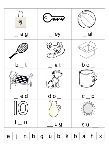 Worksheets Missing Letter Worksheets missing letter worksheet by lynellie teaching resources tes