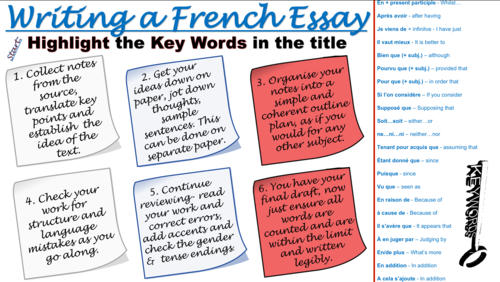 French essay school