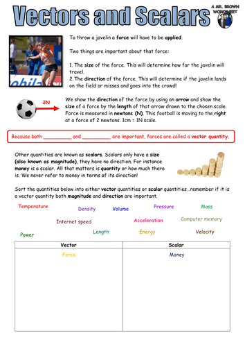 Vectors and Scalars by DanBrown360 - Teaching Resources - Tes