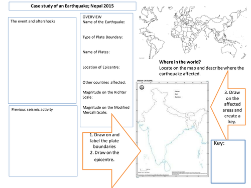 Short paragraph on earthquake image