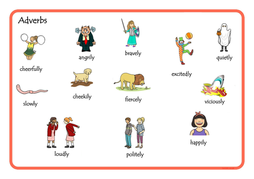 Adverbs Ks1 By Missgmz Teaching Resources Tes