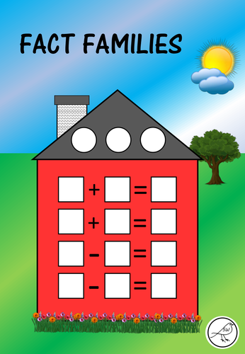 Fact Family House Example