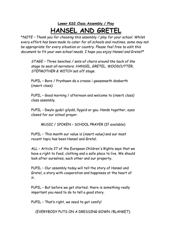 Play script activity picture