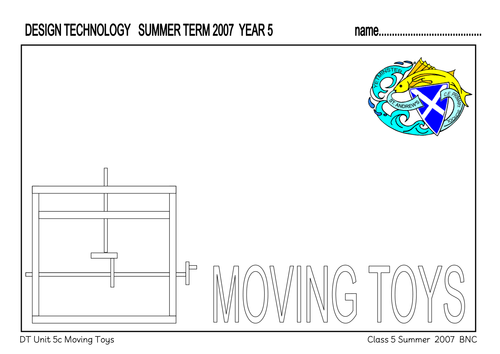 MOVING TOYS WORK BOOKLET by hellcorner - Teaching ...