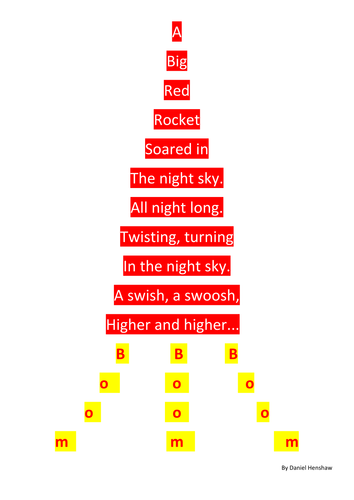 Image result for bonfire shape poem