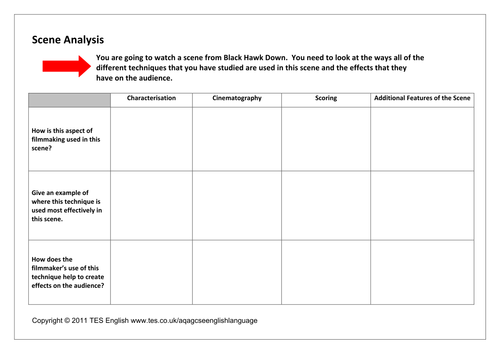 Film techniques definition picture