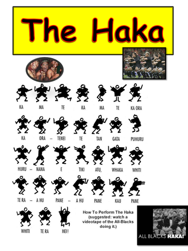 The Haka by AndSJ - Teaching Resources - Tes