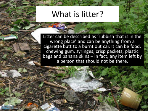 Litter Assembly by Tinkercat - Teaching Resources - Tes