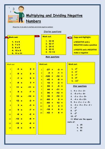 ks3-multiply-and-dividing-by-negative-numbers-by-bcooper87-teaching-resources-tes