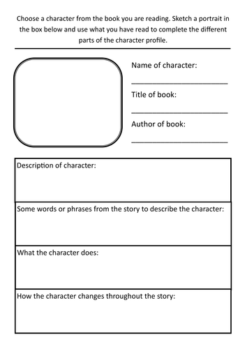how to write good character descriptions