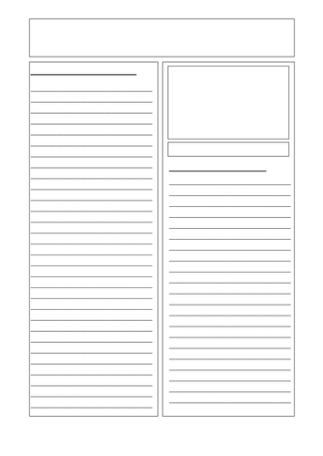 newspaper-template-by-juliannebritton-teaching-resources-tes