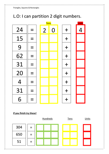 Partitioning By Dontcallmelewi Teaching Resources Tes