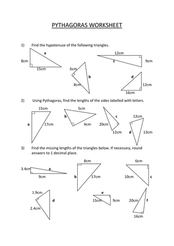 Pythagoras homework help