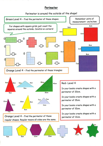 Area and Perimeter by bballard - Teaching Resources - Tes