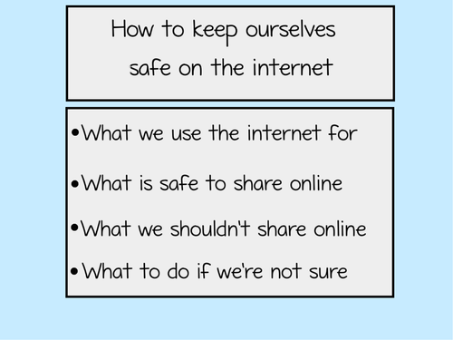 Worksheets Internet Safety Worksheets online internet safety lesson plan and resources by abigailwheeler89 teaching tes