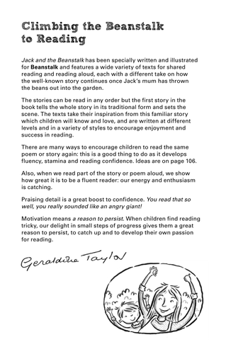 Jack and the beanstalk book review picture