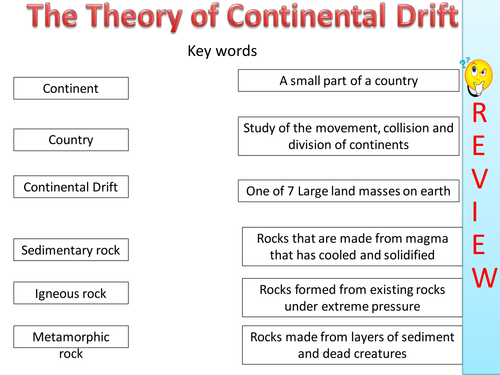 Worksheets Continental Drift Worksheet continental drift lesson by grayahha teaching resources tes