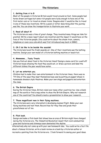 Victorians facts picture