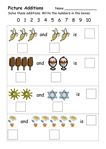 Addition Worksheets by ehazelden - Teaching Resources - Tes