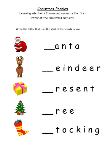 christmas-phonics-initial-sound-recognition-by-mrshutchison