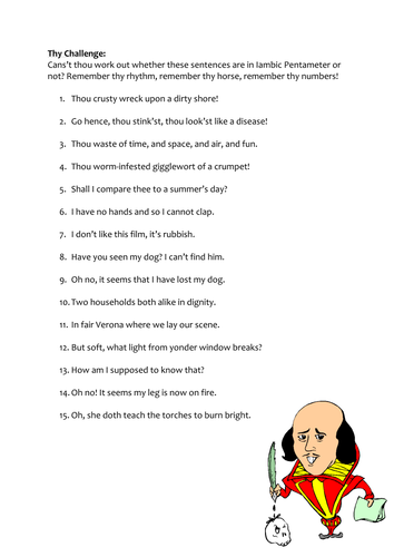 Worksheets Iambic Pentameter Worksheet iambic pentameter worksheet delibertad delibertad