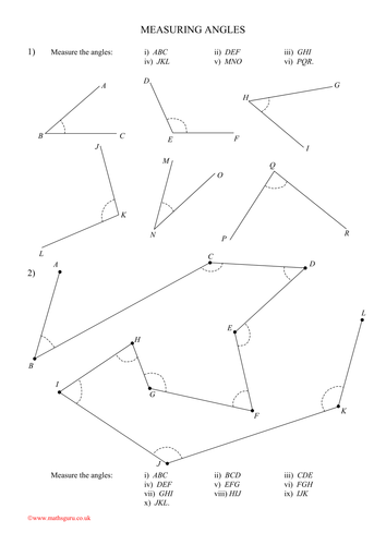 Worksheets Measuring Angles With A Protractor Worksheets measuring angles worksheet delibertad and drawing l5 grade e by arfanm teaching