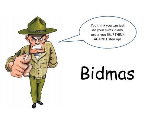 BIDMAS BODMAS Powerpoint By HolyheadSchool Teaching Resources Tes