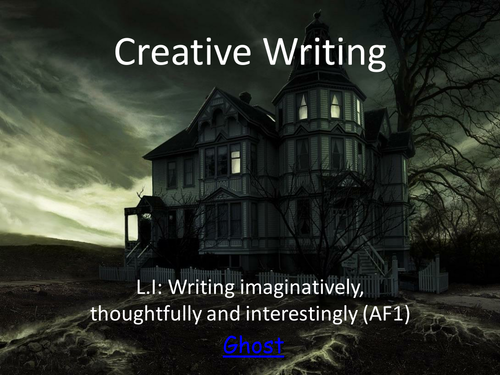 Creative writing scary house picture