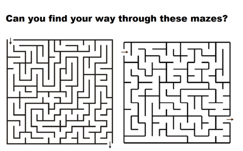 Mazes - Suitable for KS2 Direction Work by jaccdd - Teaching Resources