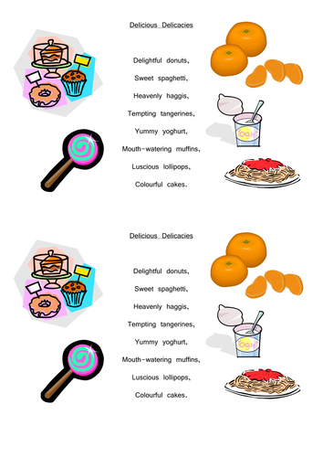 Alliteration poem example by tsyczynski - Teaching Resources - Tes