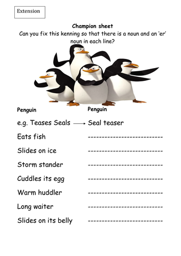 Kennings - a one off lesson by cerilegs1 - Teaching Resources - Tes