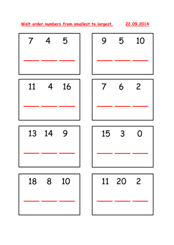 ordering-numbers-from-smallest-to-largest-by-seanb88-teaching