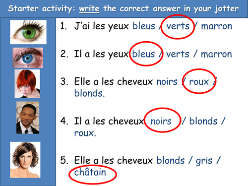 Descrizione Del Carattere In Francese