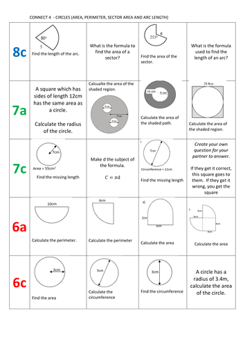 Worksheets Area Of A Sector Worksheet area of a sector circle worksheet pixelpaperskin circles perimeter and arc