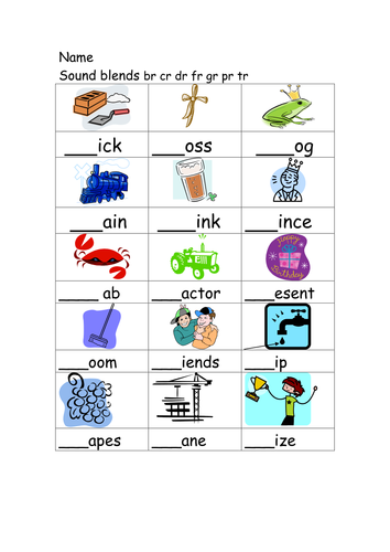 Initial blend and phoneme worksheets by annhatton - Teaching Resources
