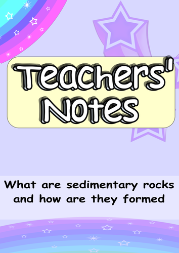 Sedimentary Rocks Year 4 Complete Science Lesson!