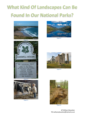 National Parks Booklet (KS 3 & 4)