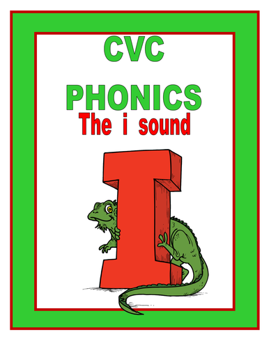 CVC phonics THE I SOUND