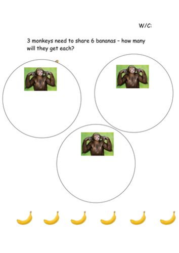 Reception Maths Unit Sharing & Weighing
