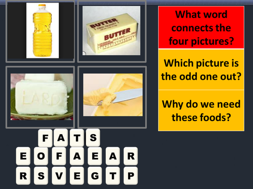 GCSE Core Science - Food and Health - Biology: Fats and Oils