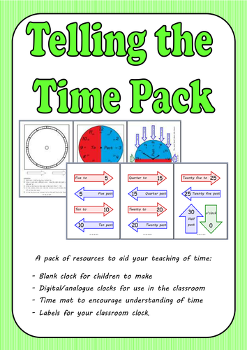 Telling the Time Pack