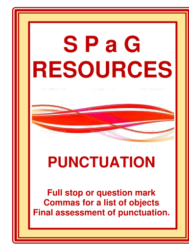SPaG RESOURCES  PUNCTUATION   CAPITAL LETTERS